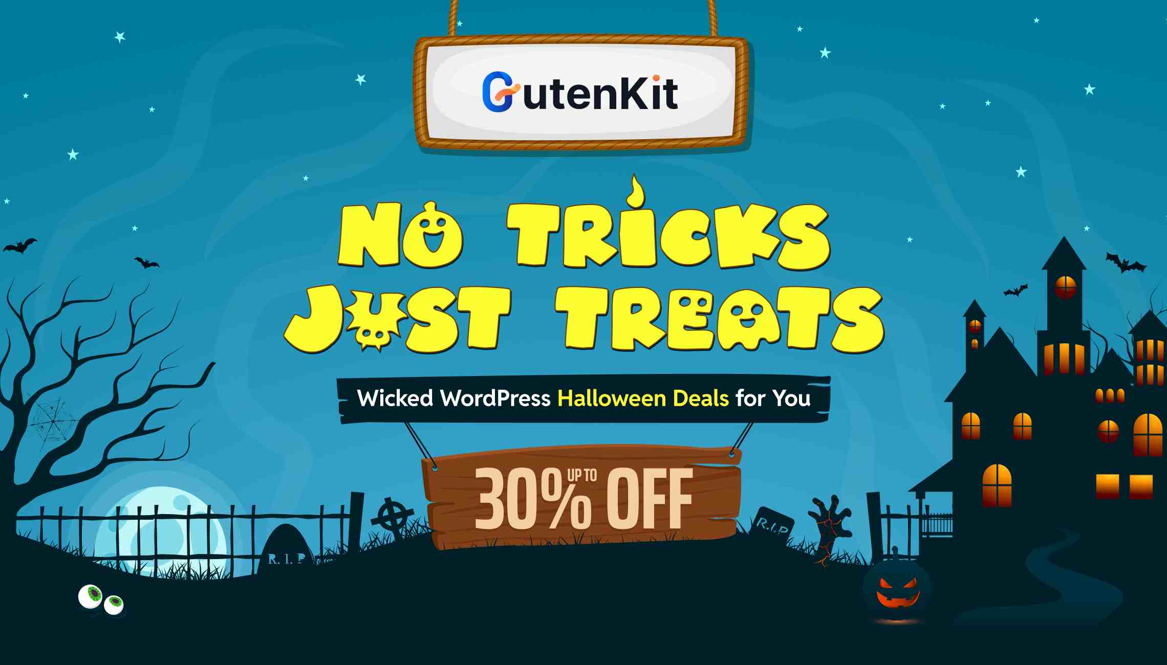 GutenKit Blocks Halloween deals 2024