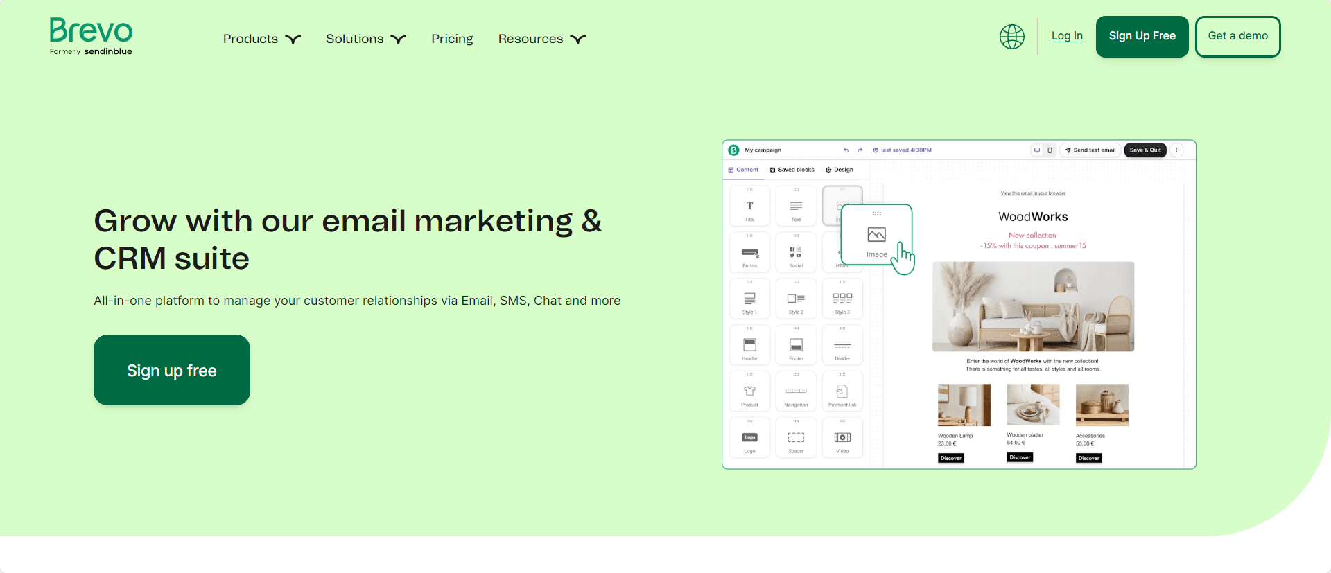#4 Brevo the best email marketing tool for WooCommerce