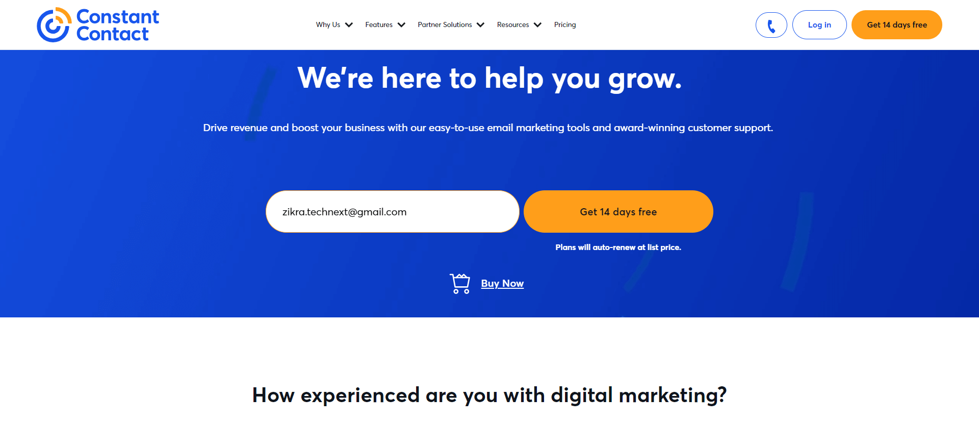 #5 Constant Contact is the best email marketing platform for online stores #5 Constant Contact is the best email marketing platform for online stores