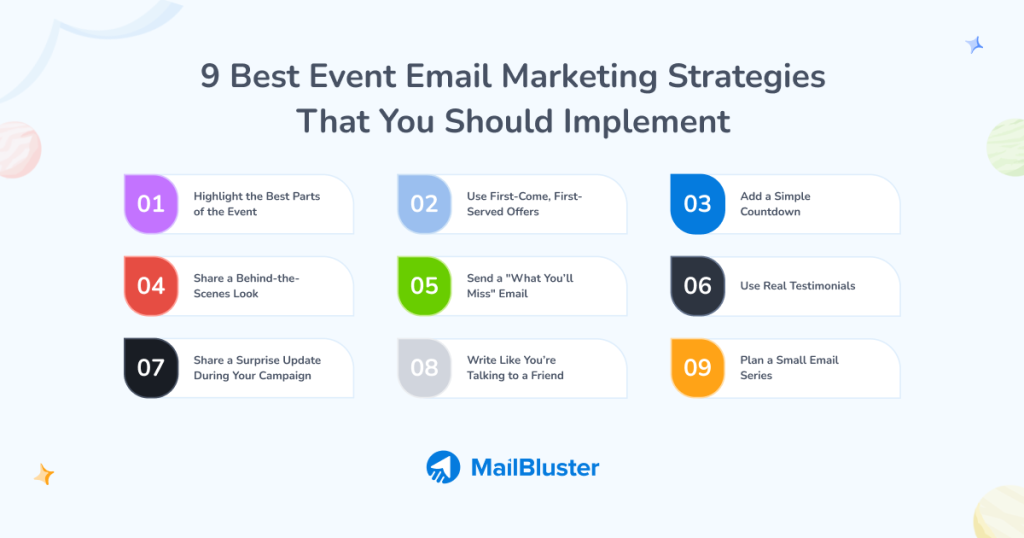 9 Best Event Email Marketing Strategies That You Should Implement.