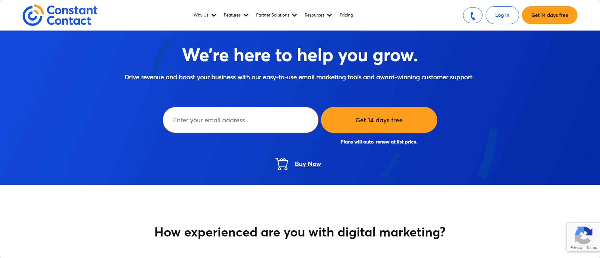 #9 Constant Contact the best email marketing for WooCommerce