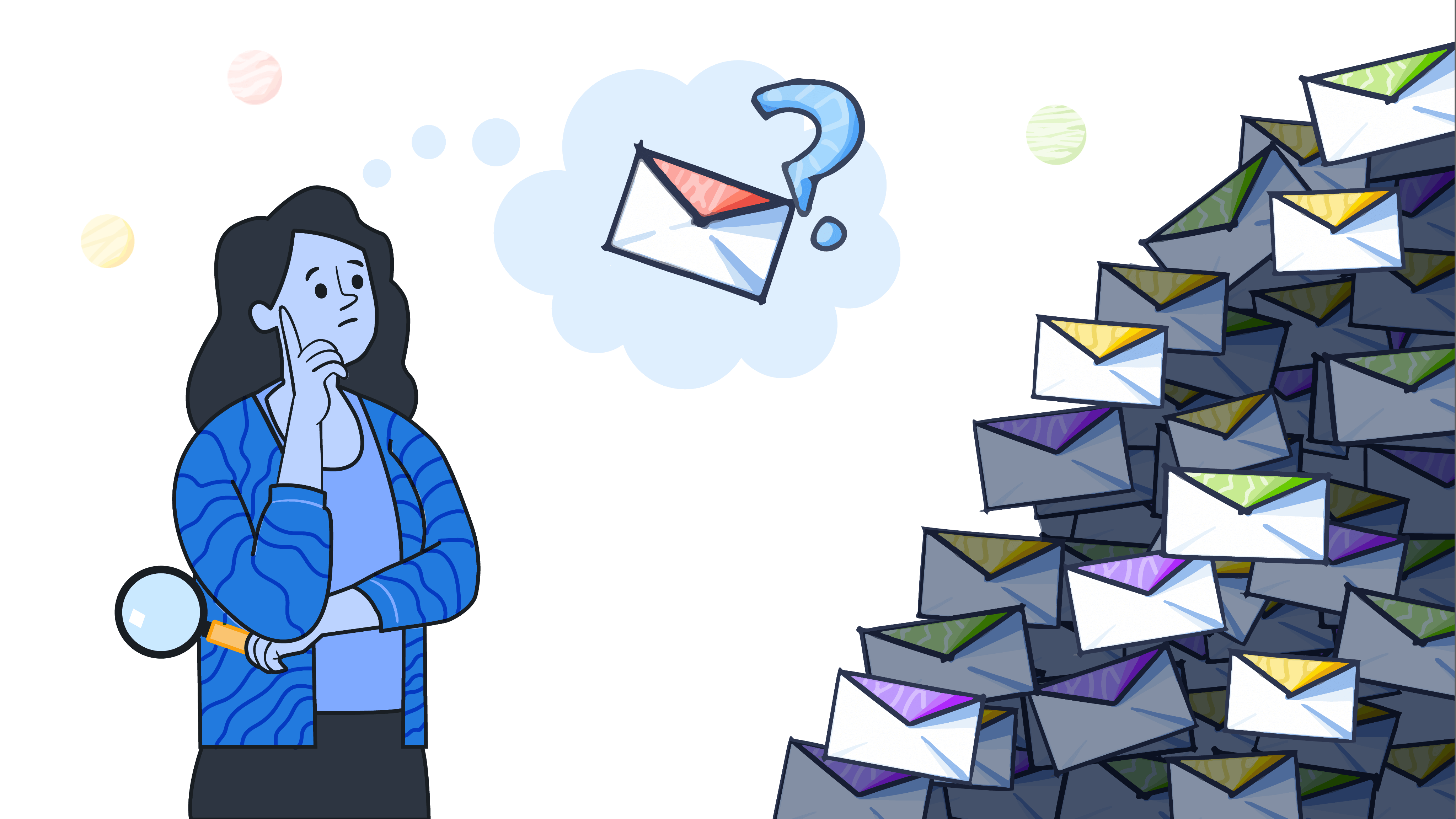 Finding necessary email from the flood of bulk emails in the inbox. Safe sender list approach is the best practice to prevent this issue.