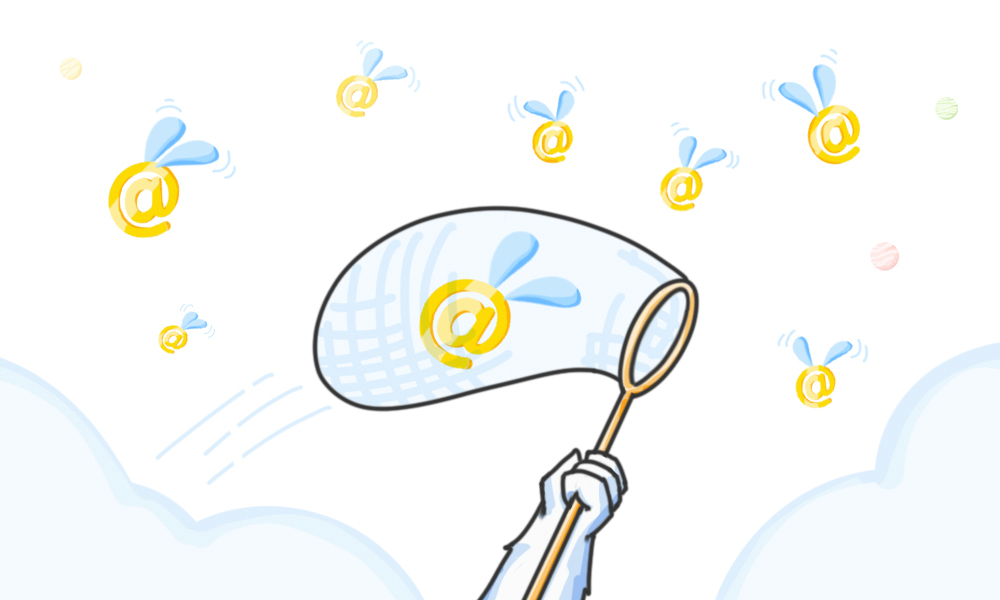 Collecting leads for email marketing.