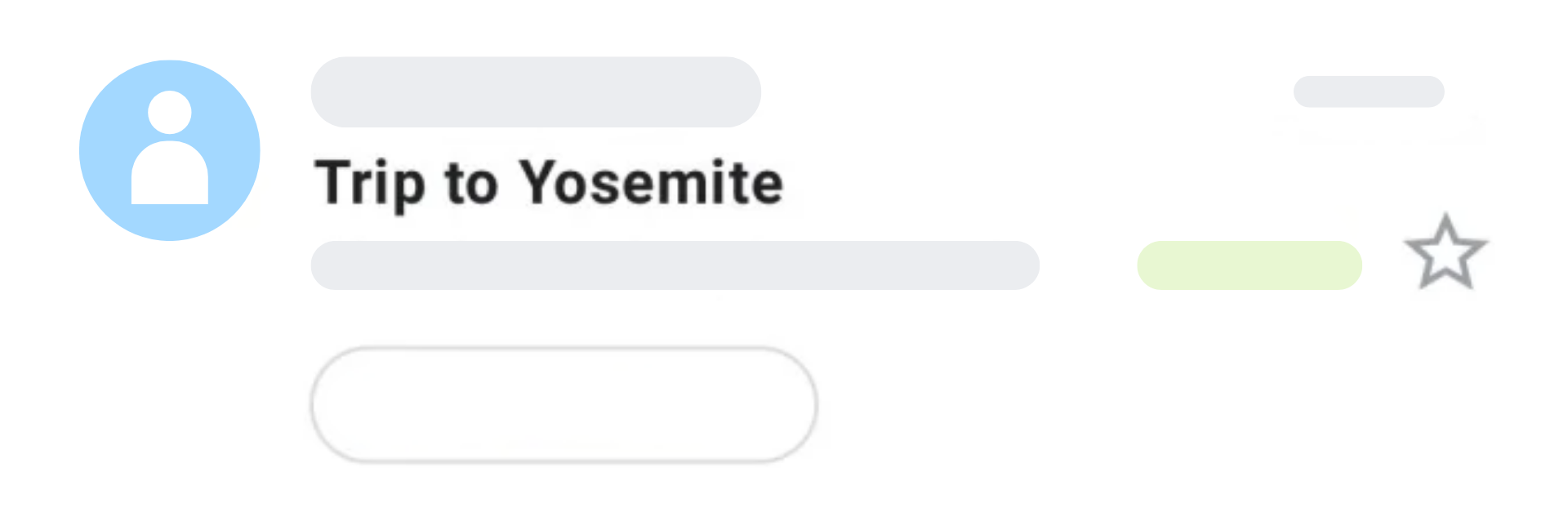 subject line appears in the email envelope in recipients' inboxes.