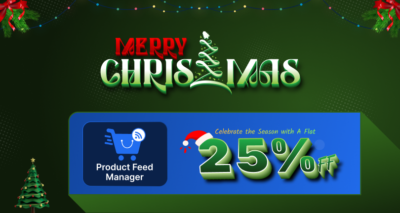 Christmas and New Year deals from Product Feed Manager for WooCommerce.