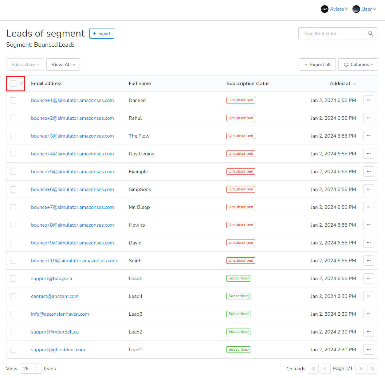 Click on the check box where it has been highlighted by red marker.