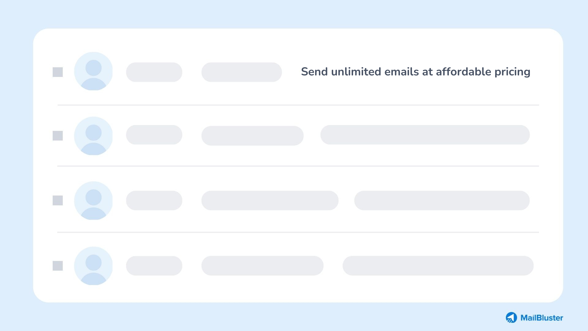 Example of an email preheader text that shows before opening an email.