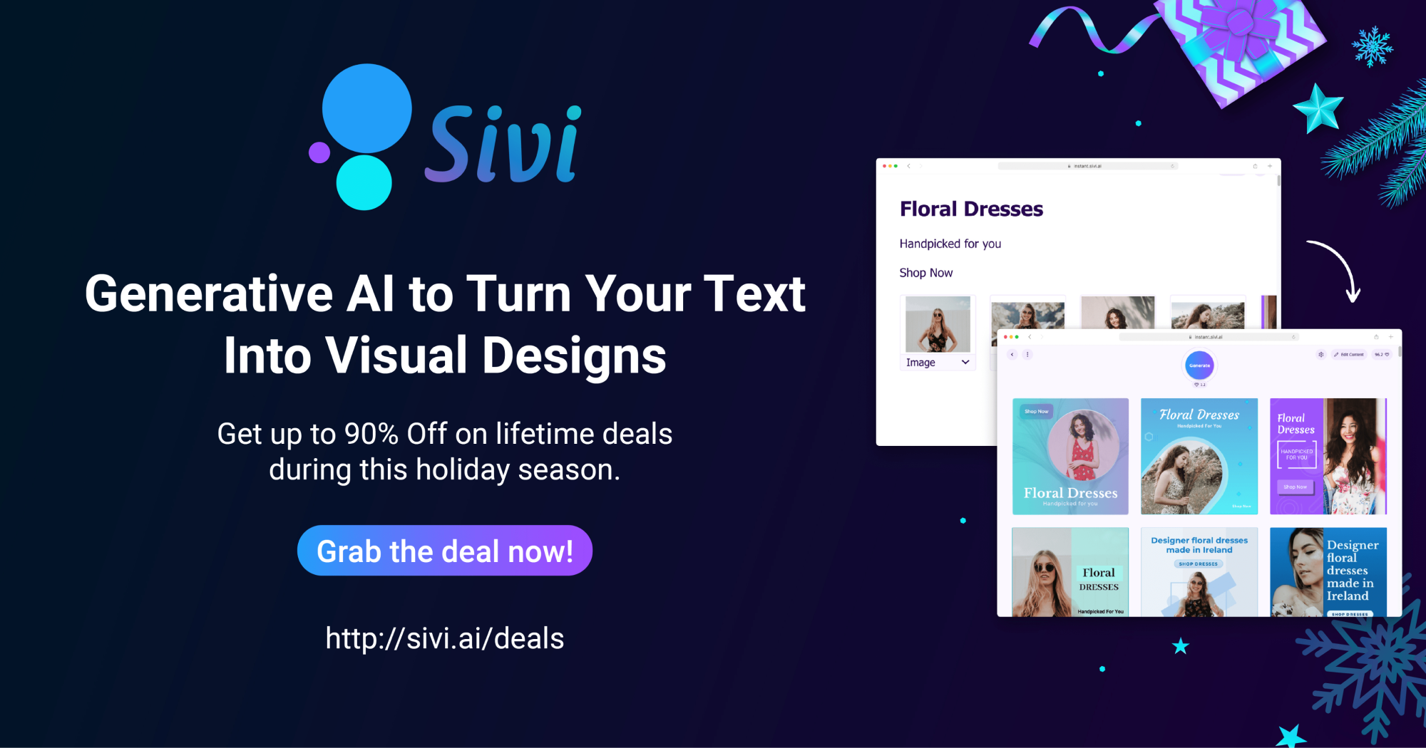 Holiday deals fromSivi.