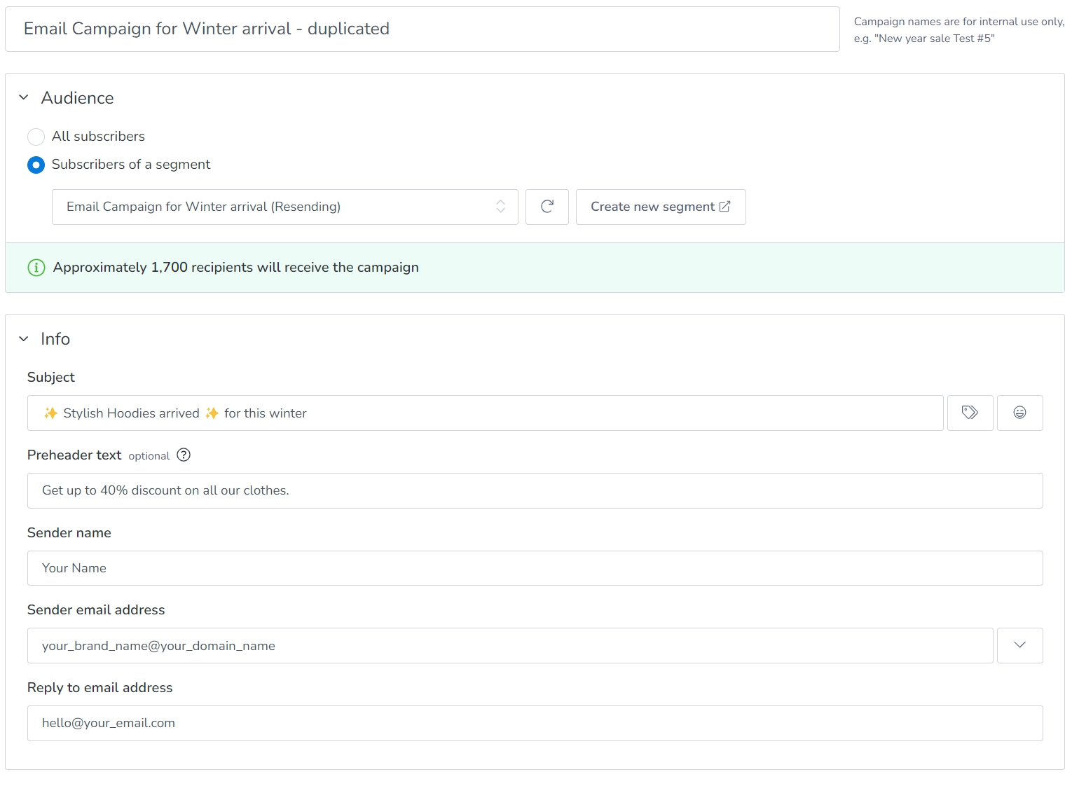 Tutorial 3 of Email resending by MailBluster